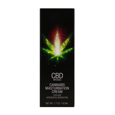 Cobeco Pharma CBD Cannabis Intimate Cream for Women 50ml Water-Based