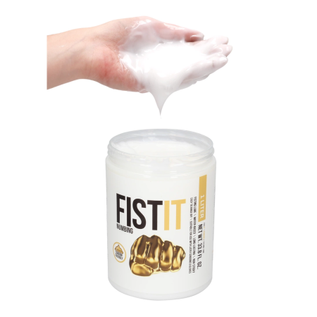 Fist It Water-Based Lubricant 1000ml - Long-Lasting Formula, Neutral Scent