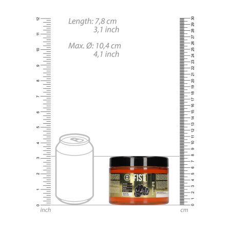 Fist It Gold Water-Based Lubricant 500 ml - Dermatologically Tested