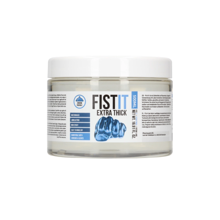 Fist It Extra Thick Lubricant Water-Based 500ml Large Capacity Bottle