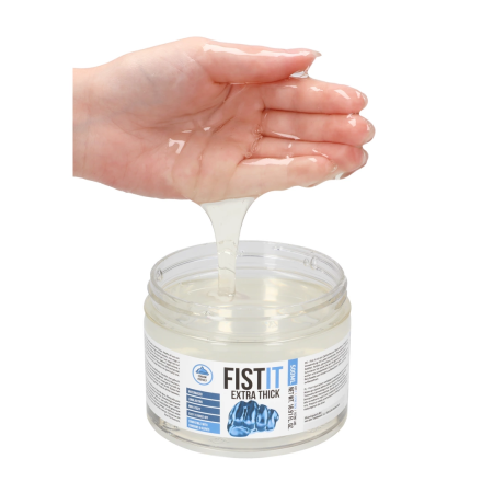 Fist It Extra Thick Lubricant Water-Based 500ml Large Capacity Bottle
