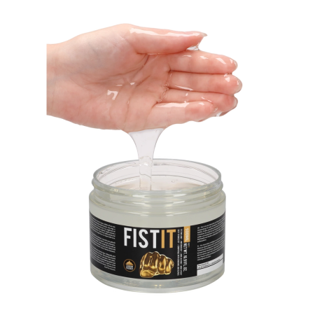Fist It Water-Based Lubricant 500 ml - Transparent, Dermatologically Tested
