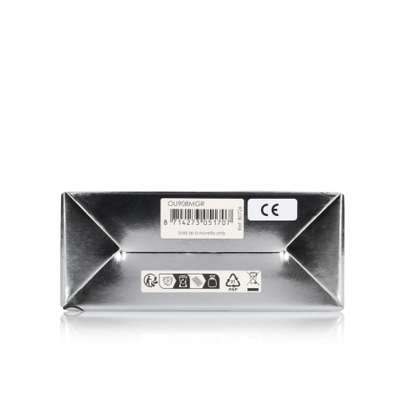 OUCH! Pointed Vibrating Prostate Stimulator Metallic Green Remote Control