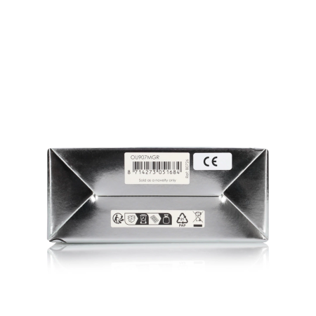 OUCH! Beaded Vibrating Prostate Device Metallic Green with Remote