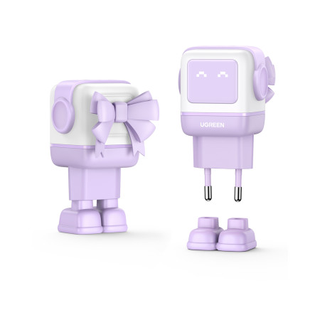 Ugreen Nexode RG Robot GaN, 2x USB-C + USB, 65W