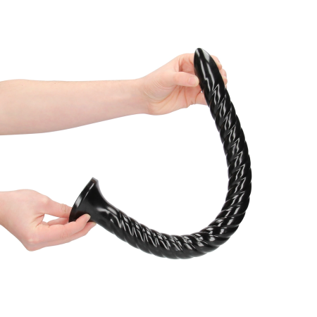 OUCH! Swirled Anal Snake 50 cm Flexible Silicone Intimate Trainer