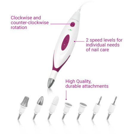 Medisana MP 815 Manikiūro/Pedikiūro Prietaisas (su 7 priedais)