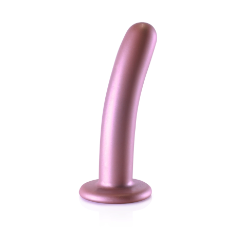 Ouch! Smooth Silicone Intimate Shape 14.5 cm Metallic Purple Model
