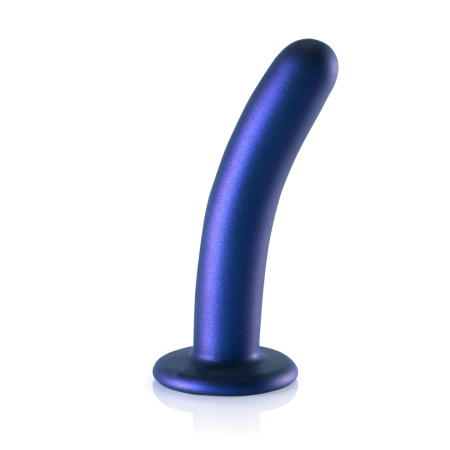 Ouch! Smooth Silicone Intimate Model Metallic 14.5cm with Suction Cup
