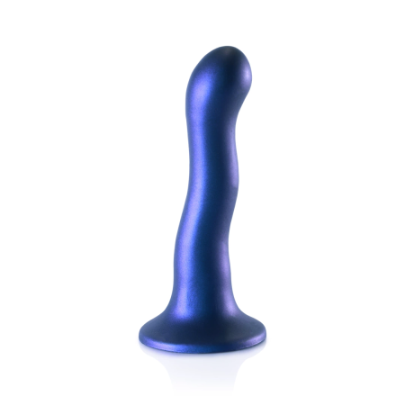 Ouch! Ultra Soft Silicone Curvy Intimate System 17 cm Metallic
