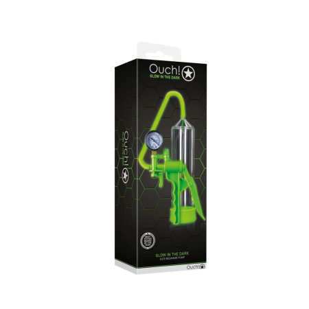 Ouch! Elite Beginner Vacuum System Glow in the Dark Green