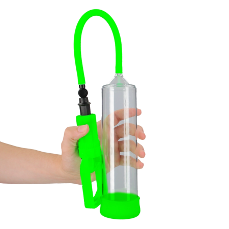Ouch! Glow in the Dark Comfort Beginner Pump - Fluorescent Green System