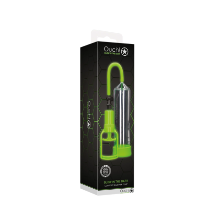 Ouch! Glow in the Dark Comfort Beginner Pump - Fluorescent Green System