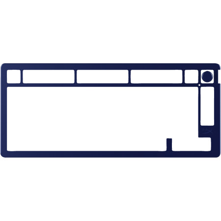 HyperX Alloy Rise Klaviatūros viršutinis rėmas - Mėlynas