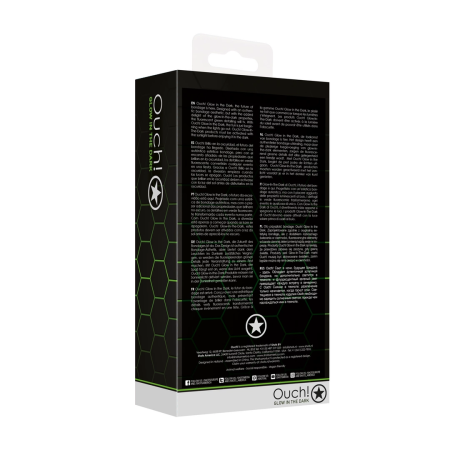 Ouch! Hogtie Restraint System Glow in the Dark Fluorescent Green