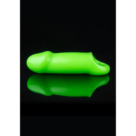 Ouch! Glow in the Dark Flexible Sheath - Thick, Stretchable, Luminous Green