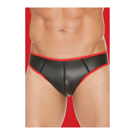 Ouch! Neoprene Jockstrap S/M - Adjustable Waist, Black