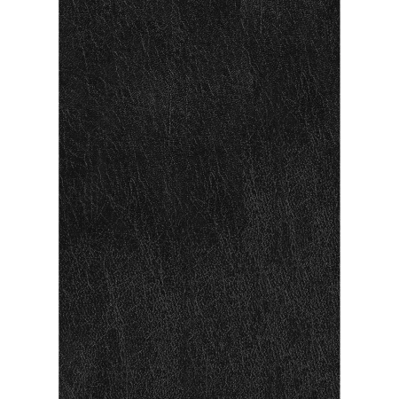 OUCH! Deluxe Plush Bonded Leather Handcuffs Adjustable Black