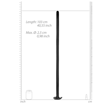 Mister B Snake 39/100 cm Flexible Silicone Intimate Machine with Handle