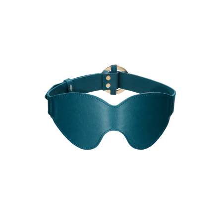 Ouch Halo Luxury Eye Mask - Elegant Faux Leather with Gold Accents