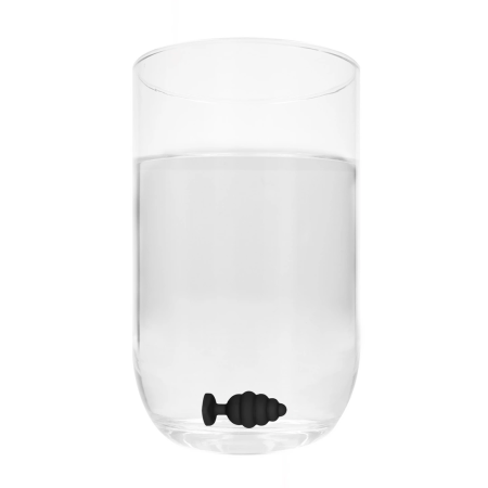 Sinner Gear Ribbed Diamond Heart Plug Large - Silicone, Decorative Base