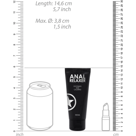 Ouch! Anal Relaxer Gel 100ml - Gentle Comfort Formula for Intimate Care