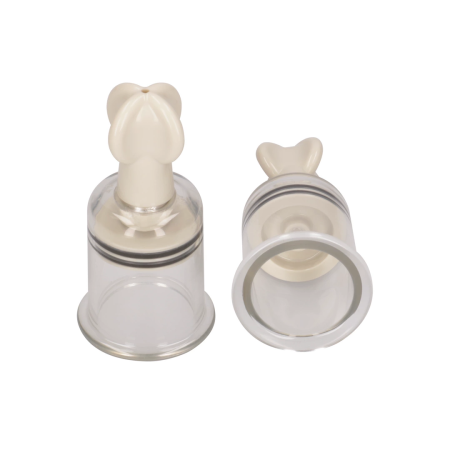 OUCH! Suction Cup Medium - High-Grade Plastic Nipple Enhancer Set