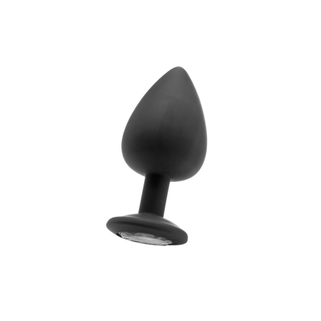 Sinner Gear Silicone Intimate Plug Extra Large with Decorative Gem