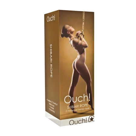 EasyToys Shibari Rope 5 m - Durable Bondage Rope, Black