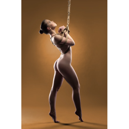 EasyToys Shibari Rope 5 m - Durable Bondage Rope, Black