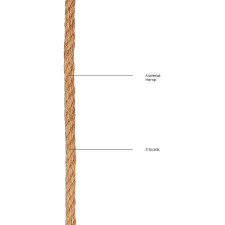 Shibari Bondage Rope 10 m by EasyToys - Soft Cotton, Durable Black Rope