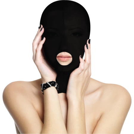 Ouch! Submission Mask Flexible Stretch Black Hood Unisex Lightweight