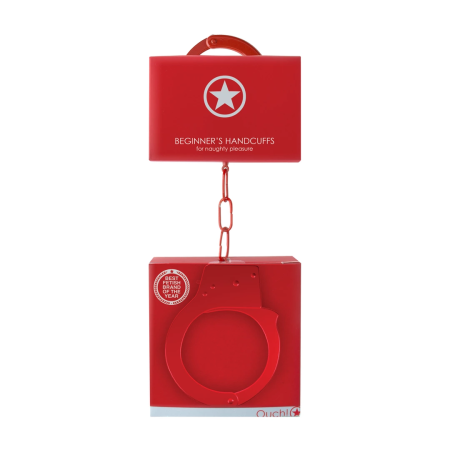 You2Toys Beginner's Handcuffs - Adjustable Metal Restraints with Quick-Release