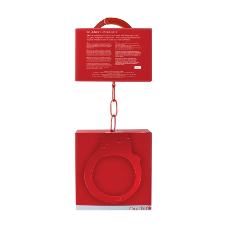 You2Toys Beginner's Handcuffs - Adjustable Metal Restraints with Quick-Release