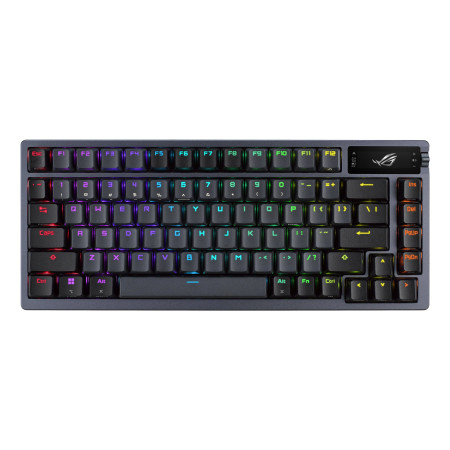 ASUS ROG Azoth žaidimų klaviatūra USB + RF belaidė + Bluetooth juoda