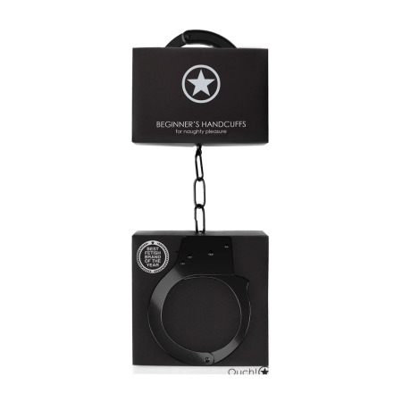 LoversPremium Beginner Model Adjustable Soft Handcuffs with Safety Lock