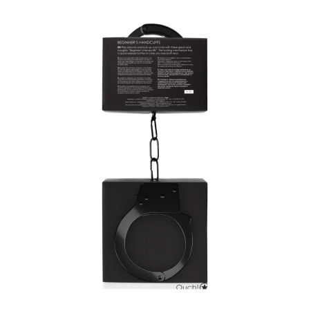 LoversPremium Beginner Model Adjustable Soft Handcuffs with Safety Lock