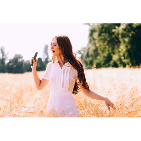 Natural Pleasure Biodegradable Intimate Device 18 cm - Eco-Friendly Design