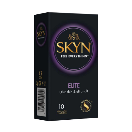SKYN Elite Ultra-Thin Latex-Free Condoms 10-Pack by Mates