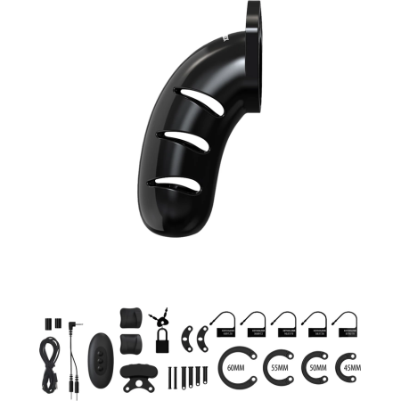 Man|Cage Model 22 Polycarbonate Cage with Electro-Stimulation 4.5cm/11.5cm