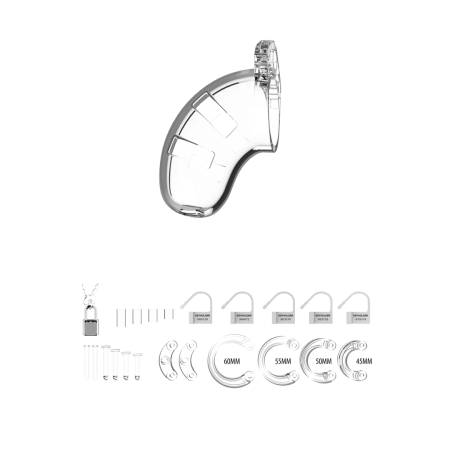 Man|Cage Model 13 Chastity System with Electro-Stimulation 6.5 cm