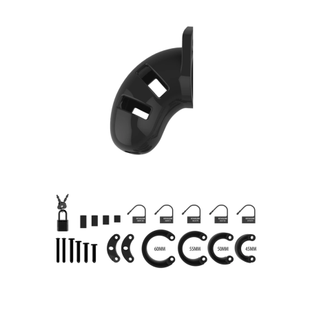 Man|Cage Model 13 Intimate Restraint System with Electro Stimulation 6.5cm