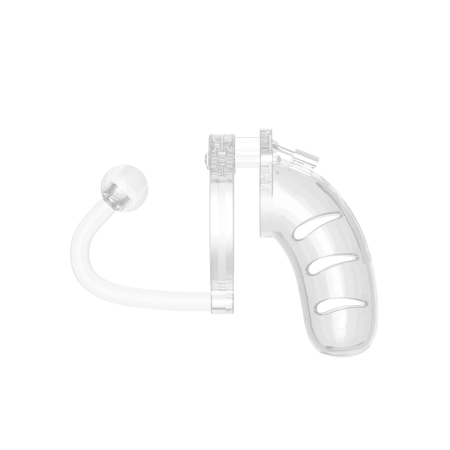 Man|Cage Model 11 Polycarbonate Chastity System with Plug 11.5 cm