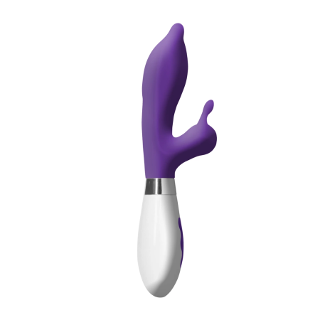 Shots Luna Adonis Rechargeable Dual-Motor Silicone Massager 21.8cm
