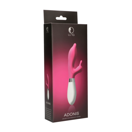Luna by Shots Adonis Dual Motor Rechargeable Silicone Model 21.8cm