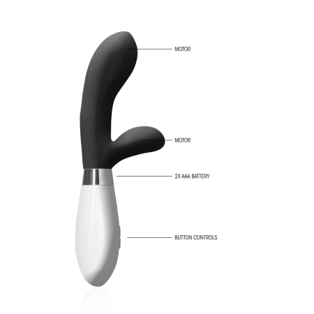 Svakom Achilles Rechargeable Dual-Motor Silicone Intimate Massager 21 cm