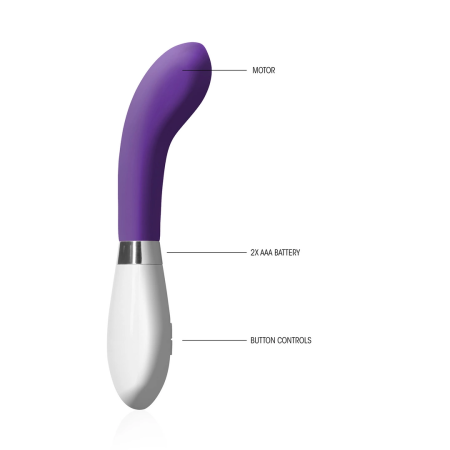 Luna by Shots Apollo Rechargeable Intimate Device 10-Speed Silicone Blue