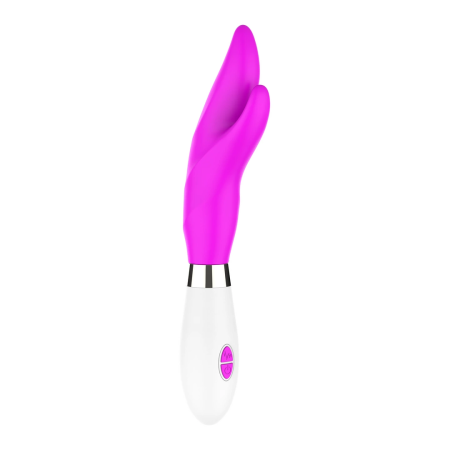 Athos Silicone Dual-Action Vibrator with Precision Clitoral Stimulator 22cm
