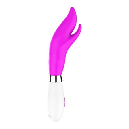 Athos Silicone Dual-Action Vibrator with Precision Clitoral Stimulator 22cm