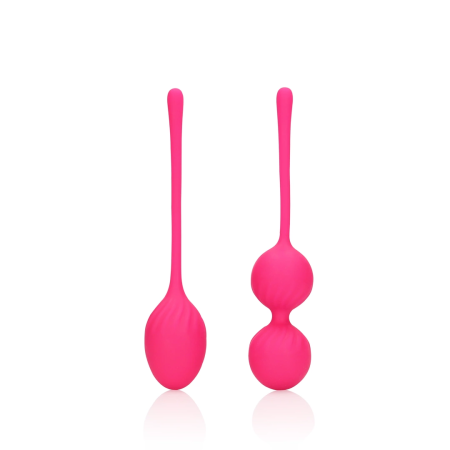 Loveline Thumping Kegel Ball Set 2 pcs - Wild Strawberry Color